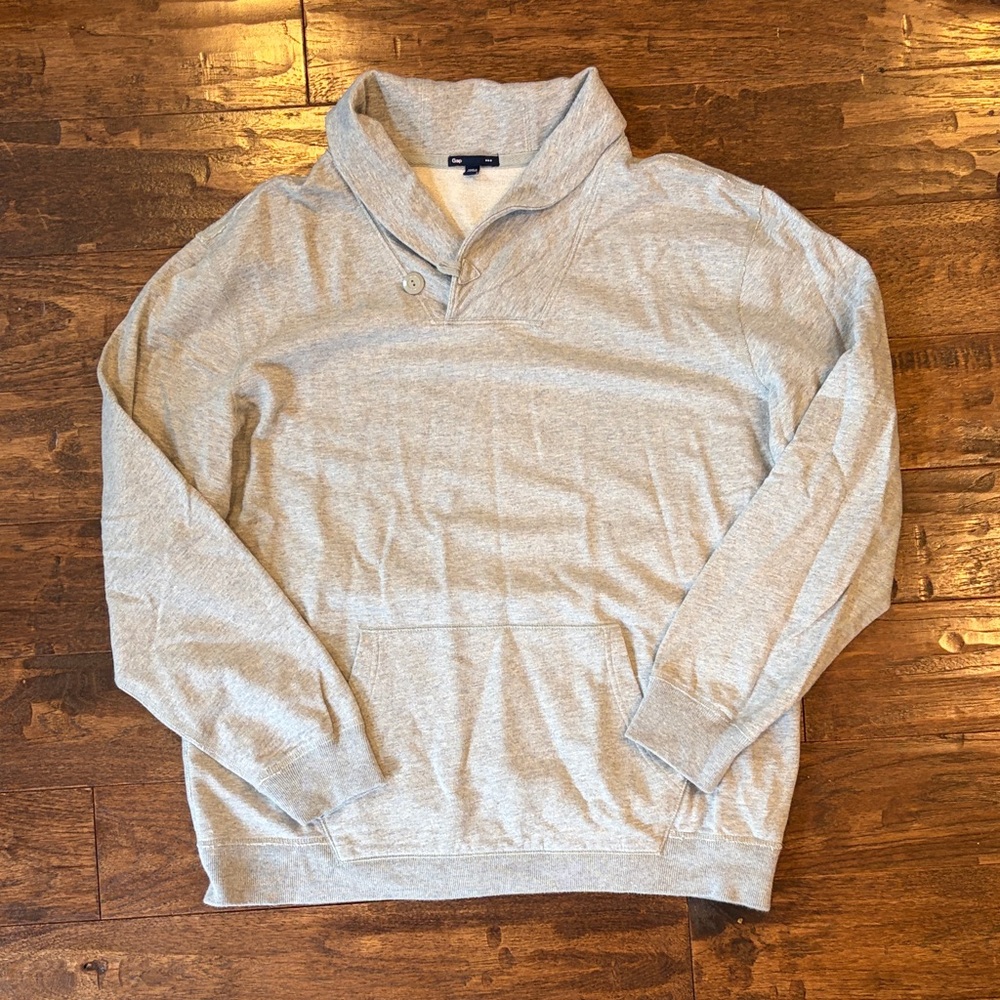 Gap shawl collar sweatshirt